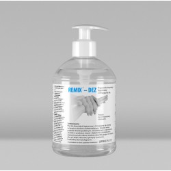 REMIX - DEZ alkoholowy do dezynfekcji rąk 0,5 ltr